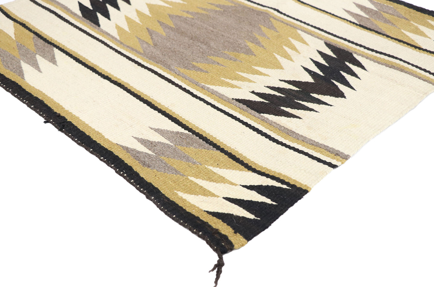 3 x 3 Vintage Eye Dazzler Navajo Rug 77872