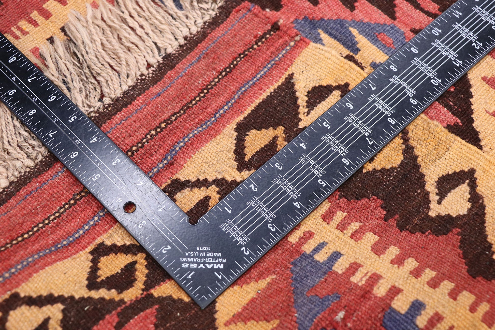 2 x 3 Vintage Afghan Kilim Rug 77882