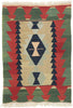 2 x 3 Vintage Persian Shiraz Kilim Rug 77884