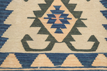 2 x 3 Vintage Persian Shiraz Kilim Rug 77885