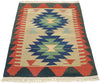 2 x 3 Vintage Persian Shiraz Kilim Rug 77888