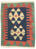 2 x 3 Vintage Persian Shiraz Kilim Rug 77891