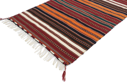 2 x 3 Vintage Persian Shiraz Kilim Rug 77895