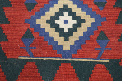 2 x 3 Vintage Persian Shiraz Kilim Rug 77898