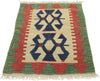 2 x 3 Vintage Persian Shiraz Kilim Rug 77907