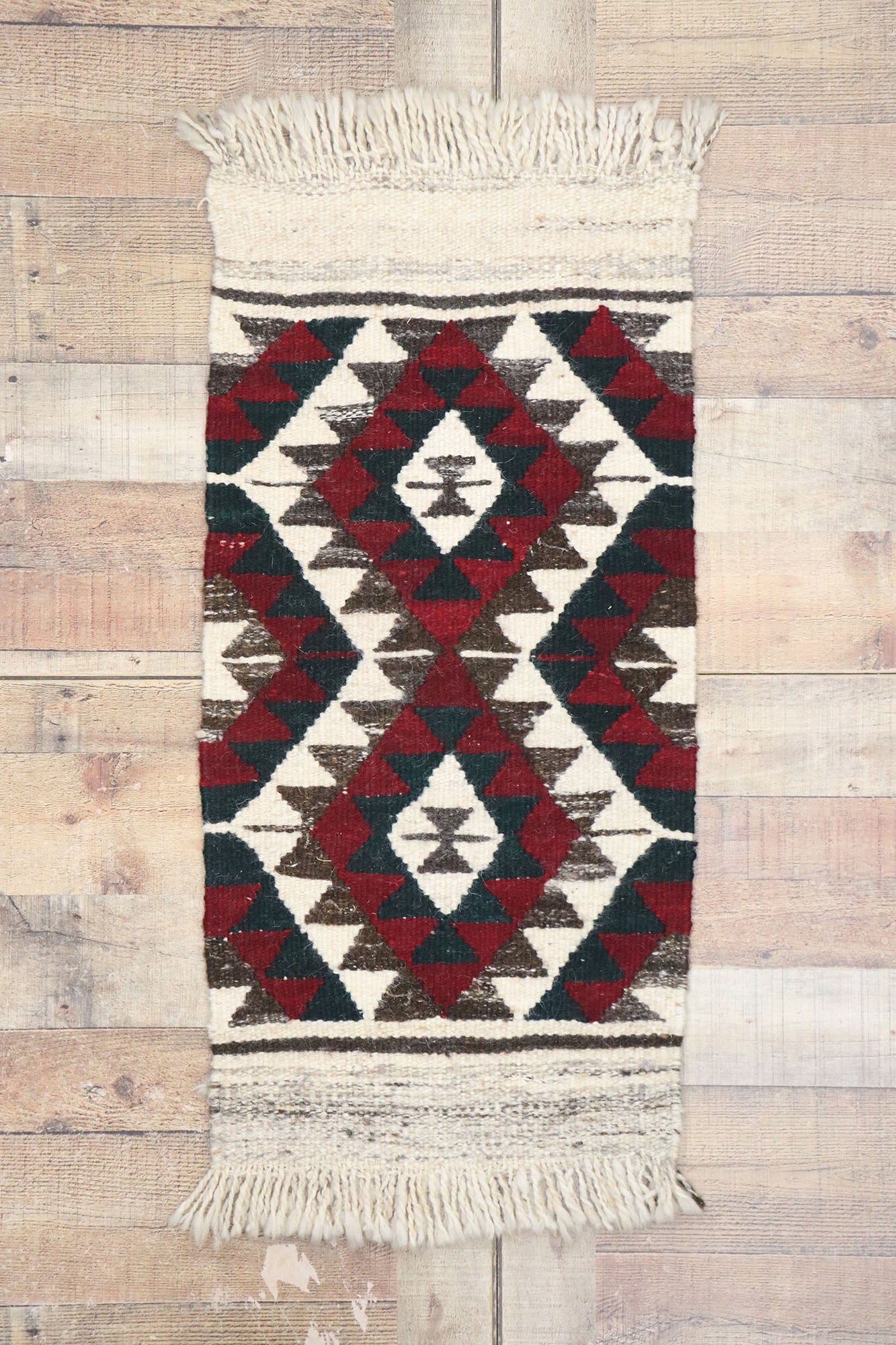 2 x 3 Vintage Persian Shiraz Kilim Rug 77908