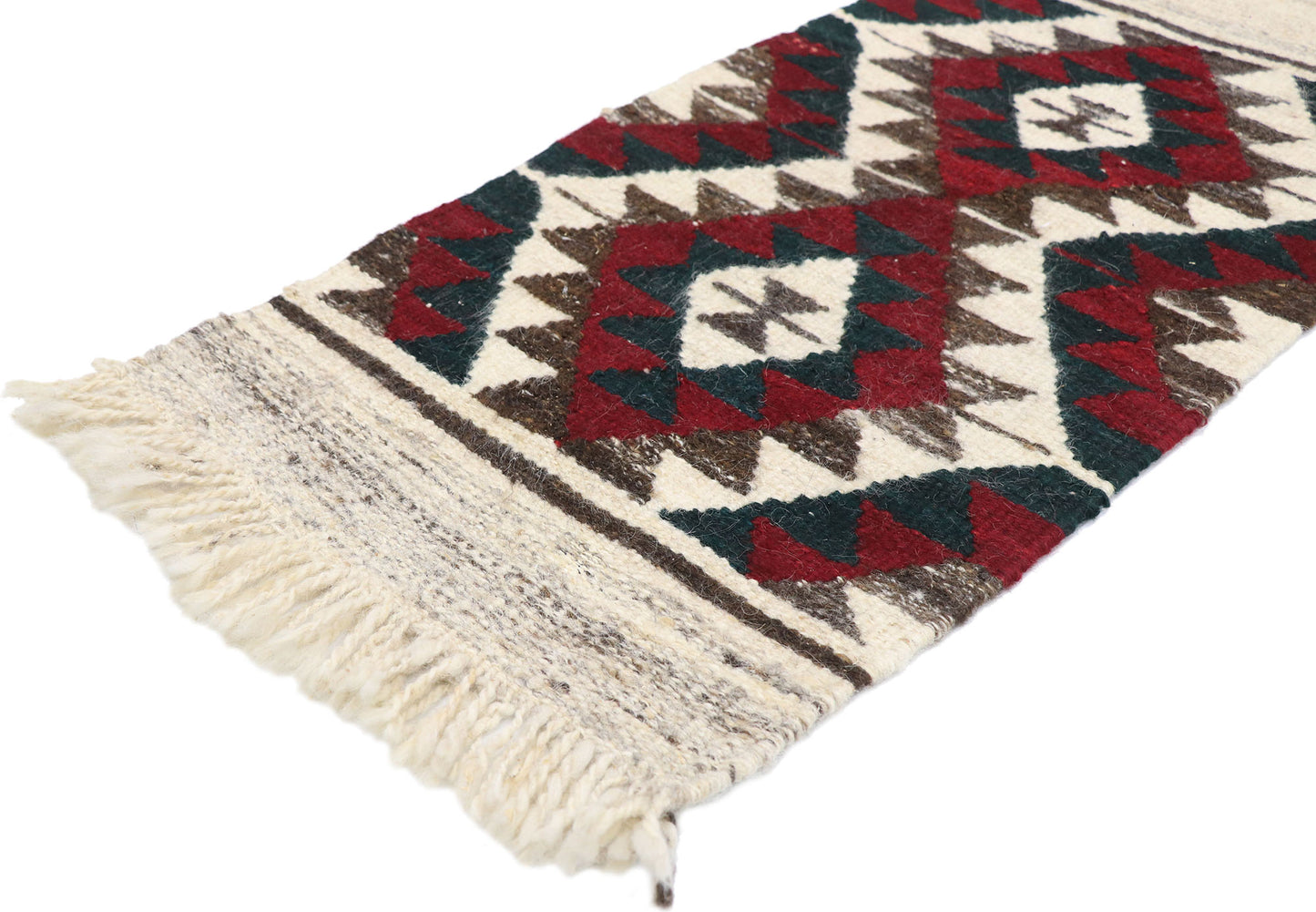 2 x 3 Vintage Persian Shiraz Kilim Rug 77908