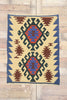 2 x 4 Vintage Persian Shiraz Kilim Rug 77915