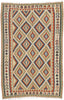 7 x 10 Vintage Persian Shiraz Kilim Rug 77919