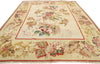 8 x 10 Antique Portuguese Needlepoint Arraiolos Rug 77921