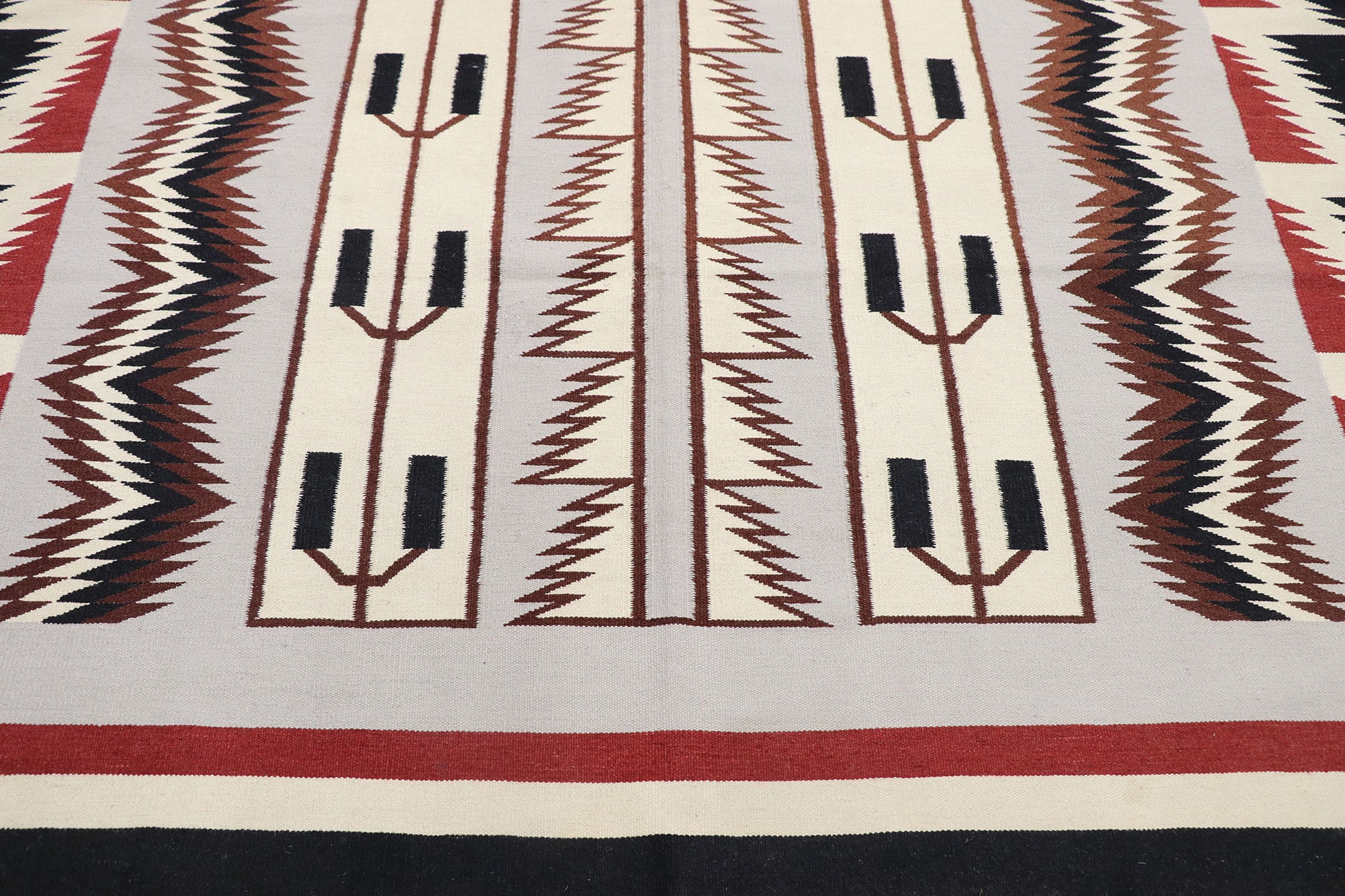 6 x 9 Vintage Maramures Romanian Kilim Rug 77922