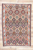 7 x 9 Vintage Persian Shiraz Kilim Rug 77923