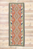4 x 10 Vintage Persian Shiraz Kilim Rug 77925