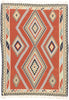 6 x 8 Vintage Persian Shiraz Kilim Rug 77926