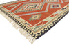 6 x 8 Vintage Persian Shiraz Kilim Rug 77926