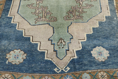 5 x 8 Vintage Turkish Oushak Rug 77927