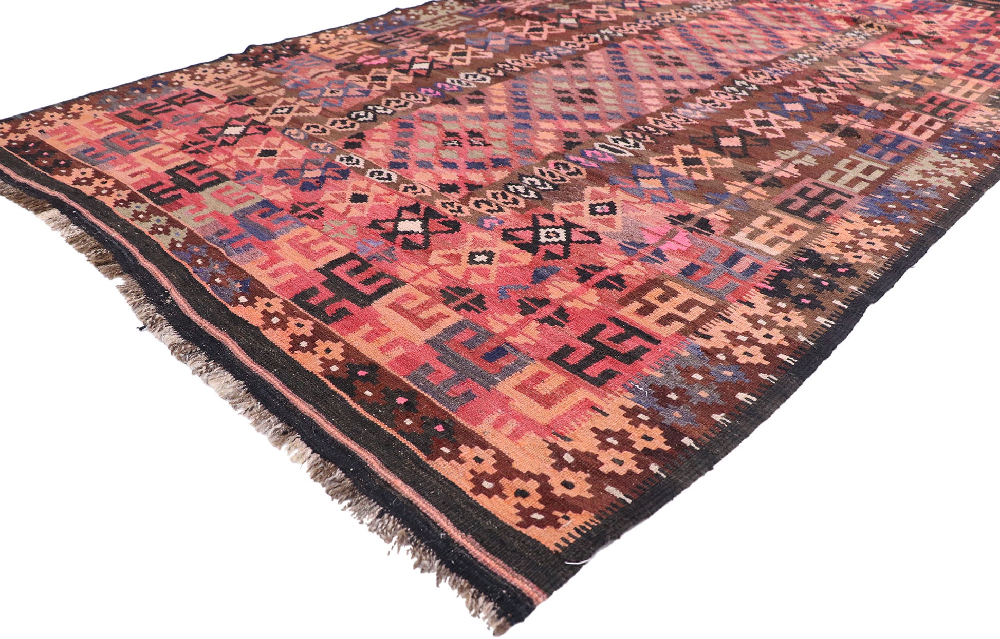 5 x 9 Vintage Afghan Kilim Rug 77928