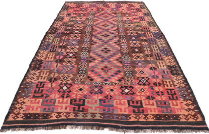 5 x 9 Vintage Afghan Kilim Rug 77928
