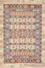 6 x 9 Vintage Persian Shiraz Kilim Rug 77931