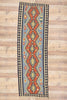 4 x 11 Vintage Persian Shiraz Kilim Runner 77933
