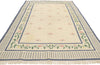 6 x 9 Vintage Indian Dhurrie Rug 77934
