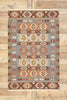 4 x 6 Vintage Persian Shiraz Kilim Rug 77935