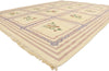 9 x 12 Vintage Oltenian Romanian Floral Kilim Rug 77938