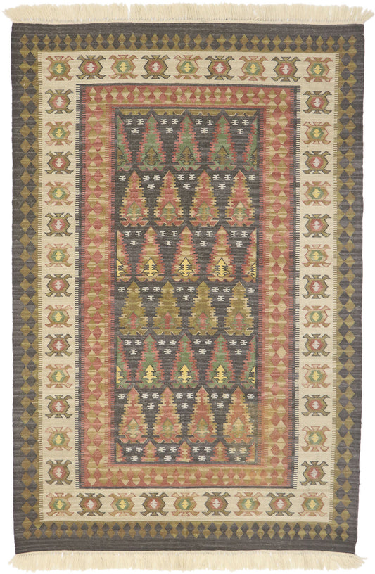 5 x 8 Vintage Persian Kilim Rug 77943