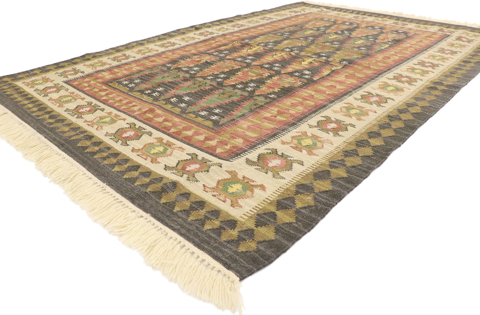 5 x 8 Vintage Persian Kilim Rug 77943