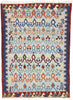 7 x 9 Vintage Persian Bijar Kilim Rug 77945