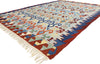 7 x 9 Vintage Persian Bijar Kilim Rug 77945
