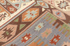 6 x 8 Vintage Persian Shiraz Kilim Rug 77946