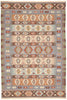 6 x 8 Vintage Persian Shiraz Kilim Rug 77946