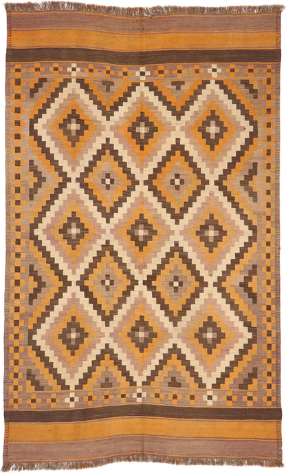 6 x 9 Vintage Afghan Kilim Rug 77948
