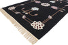 4 x 6 Vintage Chinese Floral Kilim Rug 77951