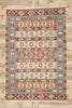 6 x 9 Vintage Persian Shiraz Kilim Rug 77952