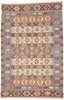 6 x 9 Vintage Persian Shiraz Kilim Rug 77952