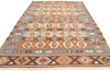6 x 9 Vintage Persian Shiraz Kilim Rug 77952