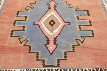 5 x 9 Vintage Persian Bijar Kilim Rug 77953