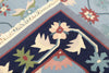 4 x 6 Vintage Romanian Floral Kilim Rug 77954
