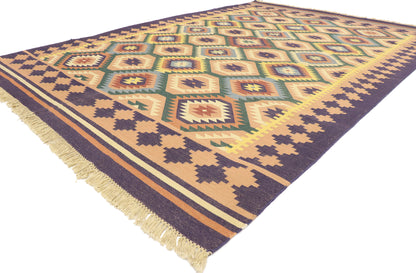 6 x 9 Vintage Afghan Kilim Rug 77957
