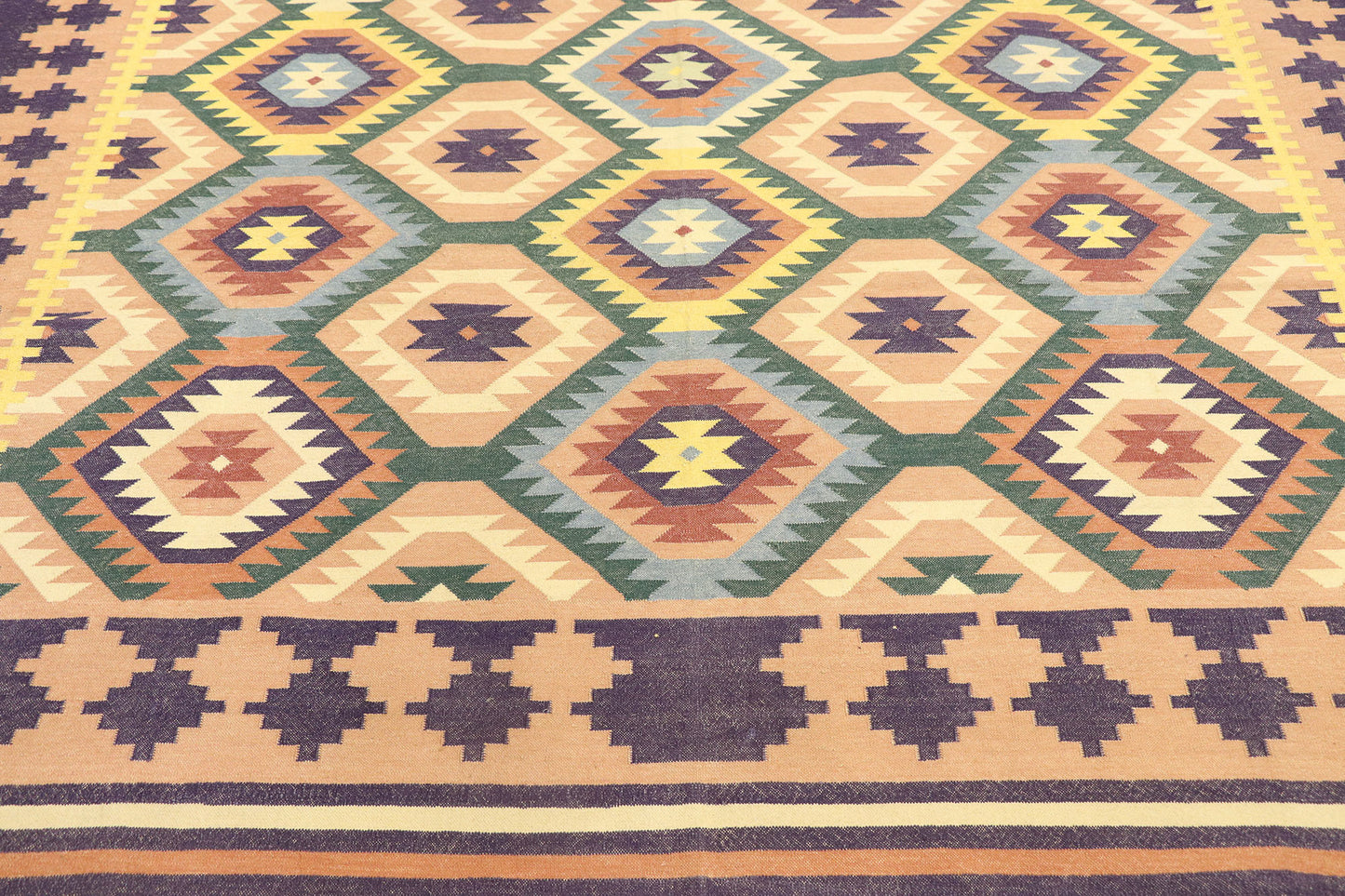 6 x 9 Vintage Afghan Kilim Rug 77957