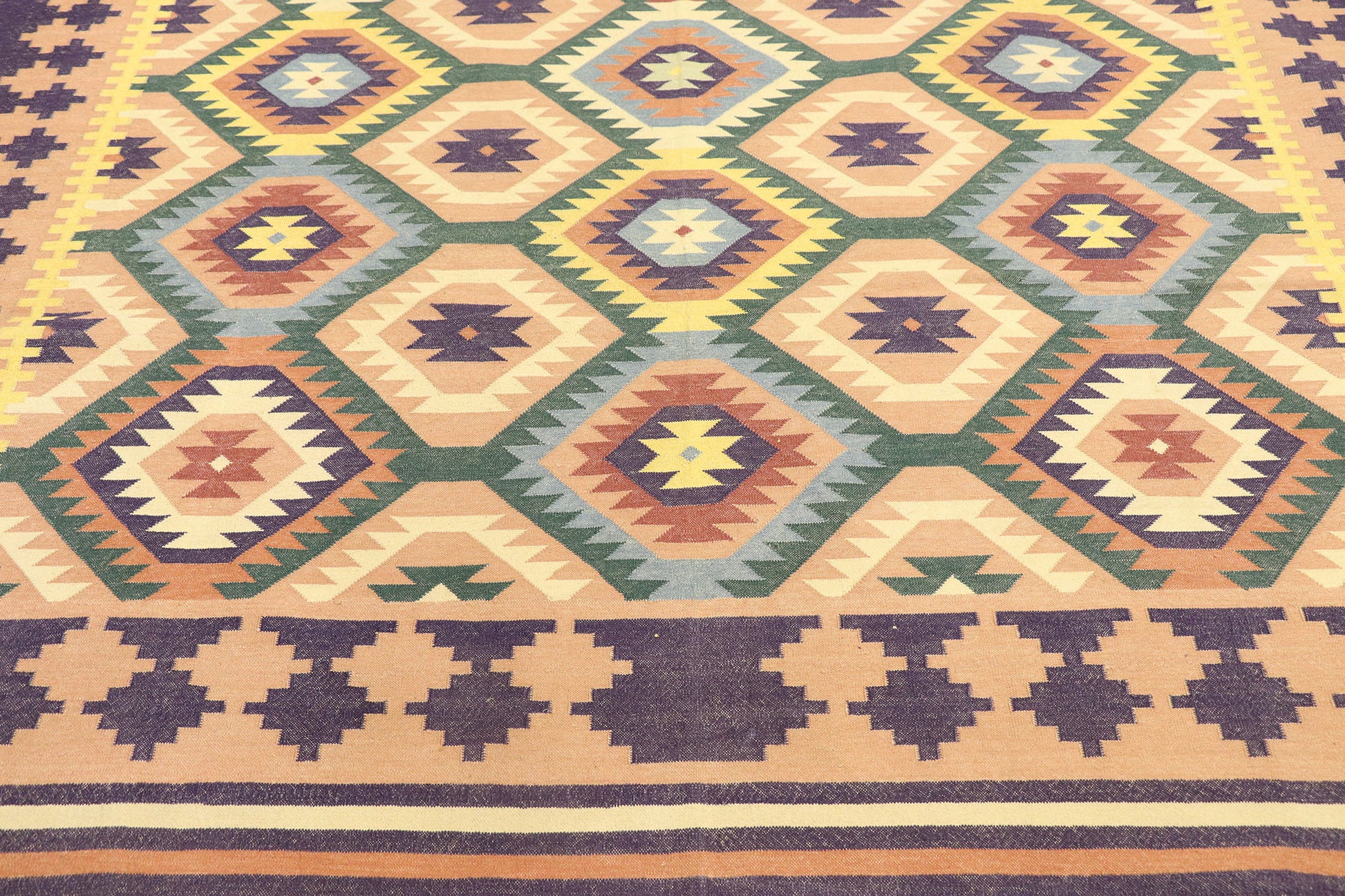6 x 9 Vintage Afghan Kilim Rug 77957