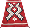 2 x 5 Vintage Eye Dazzler Navajo Rug 77958