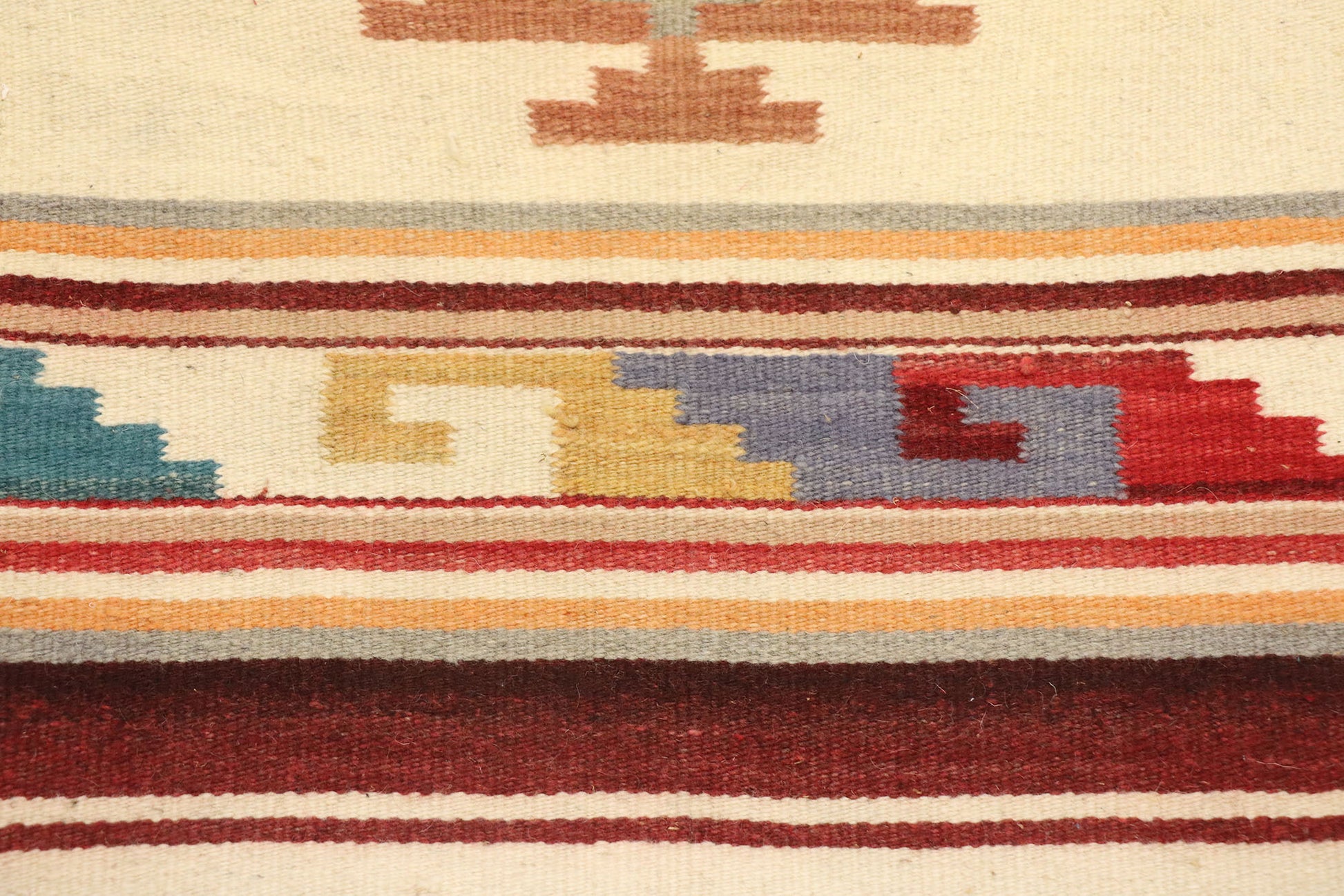 2 x 3 Vintage New Mexico Kilim Rug 77961