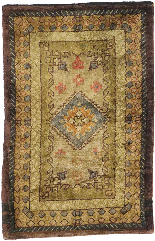 2 x 4 Vintage Portuguese Rug 77963