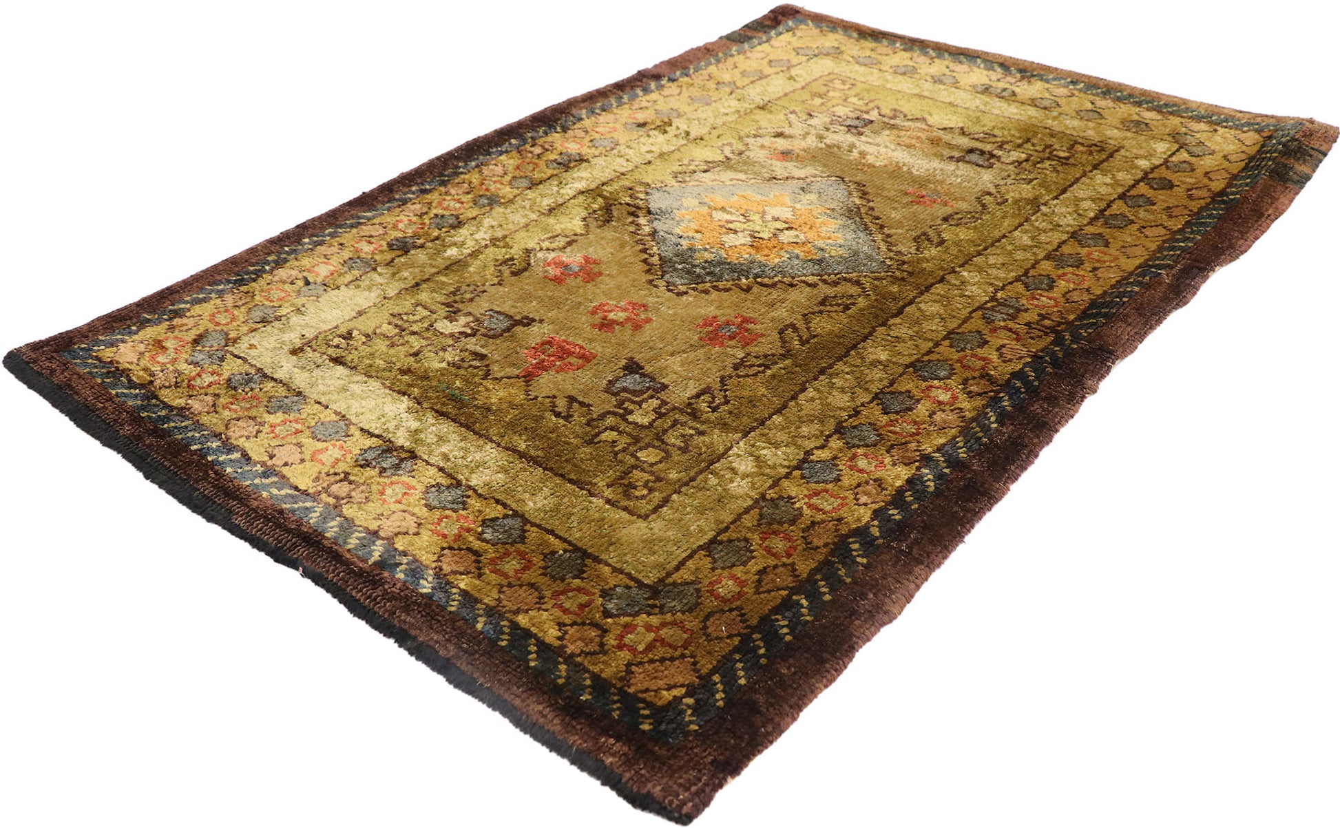 2 x 4 Vintage Portuguese Rug 77963