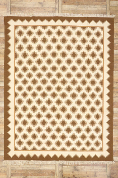 9 x 12 Vintage Romanian Kilim Rug 77964