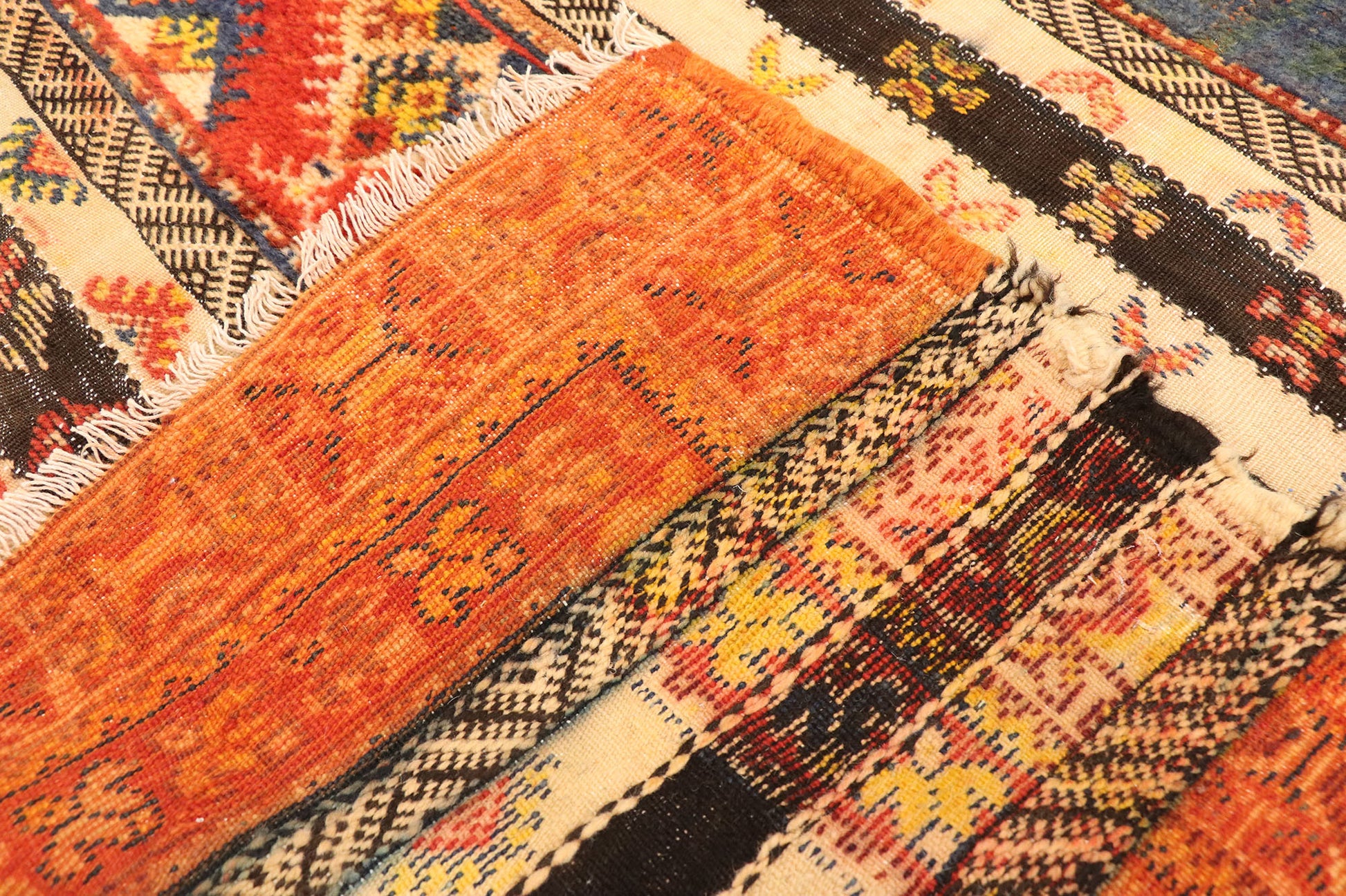 5 x 7 Vintage Turkish Oushak Rug 77968