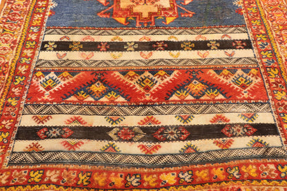 5 x 7 Vintage Turkish Oushak Rug 77968